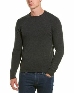 Phenix Cashmere Crew Sweater Men Charcoal -Apadana store online 1010211382 RLLD 1 1