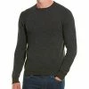 Phenix Cashmere Crew Sweater Men Charcoal
