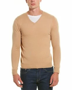 Phenix Cashmere V-Neck Men Camel -Apadana store online 1010211401 RLLD 1 1
