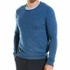 Phenix Cashmere Crew Sweater Men Blue -Apadana store online 1010290274 RLLD 1