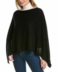 Phenix Cashmere Cowl Neck Poncho Women