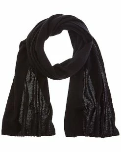Phenix Solid Cashmere Scarf Women Ivory -Apadana store online 1111978985 RLLD black 1