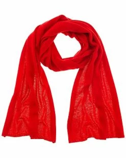 Phenix Solid Cashmere Scarf Women Ivory -Apadana store online 1111978985 RLLD red 1