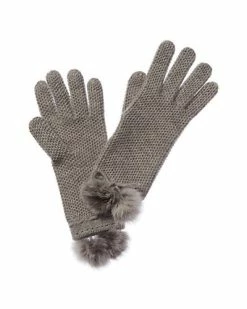 Phenix Cashmere HoneyComb Glove Women