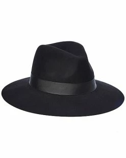 Phenix Wide Brim Wool Fedora Women Navy 20 Phenix Wide Brim Wool Fedora Women Navy -Apadana store online 1171361505 RLLD black 1