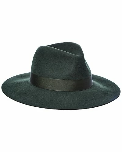 Phenix Wide Brim Wool Fedora Women Navy 13 Phenix Wide Brim Wool Fedora Women Navy - Image 11