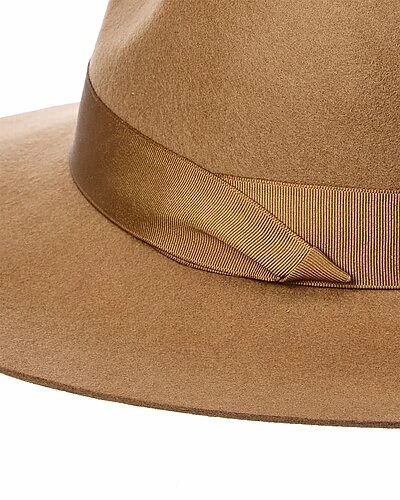 Phenix Wide Brim Wool Fedora Women Navy 5 Phenix Wide Brim Wool Fedora Women Navy - Image 3