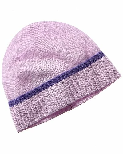 Phenix Jersey Tipped Cuffed Cashmere Hat Women 3 Phenix Jersey Tipped Cuffed Cashmere Hat Women