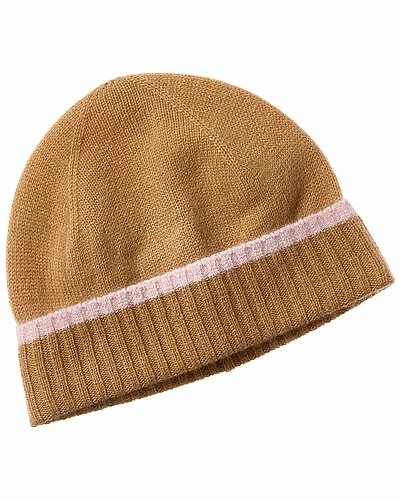 Phenix Jersey Tipped Cuffed Cashmere Hat Women 3 Phenix Jersey Tipped Cuffed Cashmere Hat Women