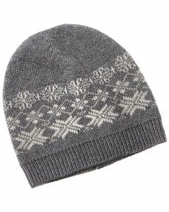 Phenix Fairisle Cashmere Beanie Women