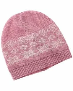 Phenix Fairisle Cashmere Beanie Women