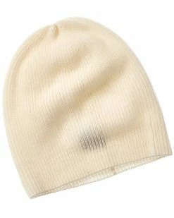 Phenix Ribbed Slouch Cashmere Hat Women