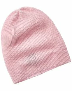 Phenix Ribbed Slouch Cashmere Hat Women