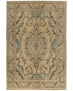 Apadana Vintage Persian Hand-Knotted Wool Rug Home