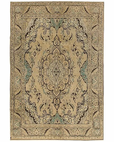 Apadana Vintage Persian Hand-Knotted Wool Rug Home 3 Apadana Vintage Persian Hand-Knotted Wool Rug Home