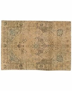 Apadana Vintage Tabriz Hand-Woven Wool Rug Home