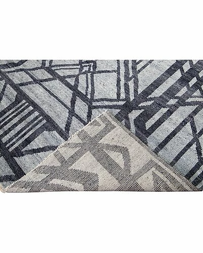 Apadana Modern Abstract Hand-Knotted Wool Rug Home 4 Apadana Modern Abstract Hand-Knotted Wool Rug Home - Image 2