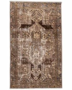 Apadana Vintage Distressed Hand-Knotted Wool Rug Home