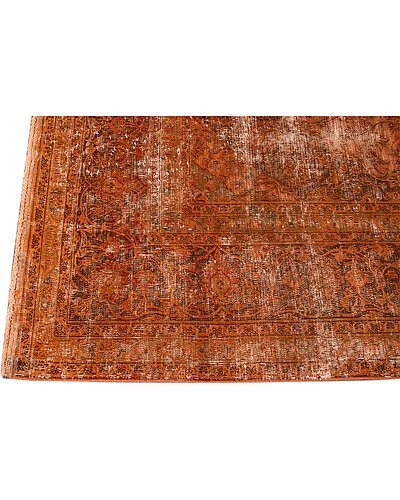 Apadana Vintage Overdyed Hand-Knotted Wool Rug Home 5 Apadana Vintage Overdyed Hand-Knotted Wool Rug Home - Image 3
