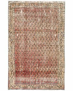 Apadana Vintage Persian Hand-Knotted Wool Rug Home