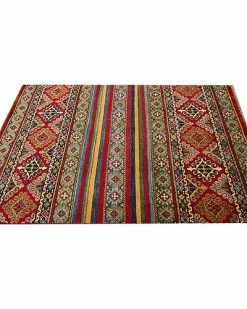 Apadana Modern Kazak Hand-Knotted Wool Rug Home -Apadana store online 3050332497 RLLD 3