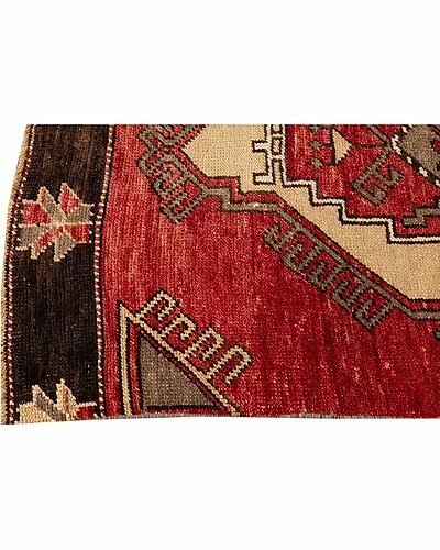 Apadana Vintage Turkish Hand-Knotted Wool Rug Home 4 Apadana Vintage Turkish Hand-Knotted Wool Rug Home - Image 2