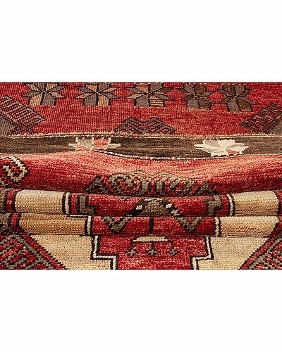 Apadana Vintage Turkish Hand-Knotted Wool Rug Home 5 Apadana Vintage Turkish Hand-Knotted Wool Rug Home - Image 3
