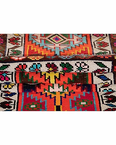 Apadana Vintage Turkish Hand-Knotted Wool Rug Home 5 Apadana Vintage Turkish Hand-Knotted Wool Rug Home - Image 3