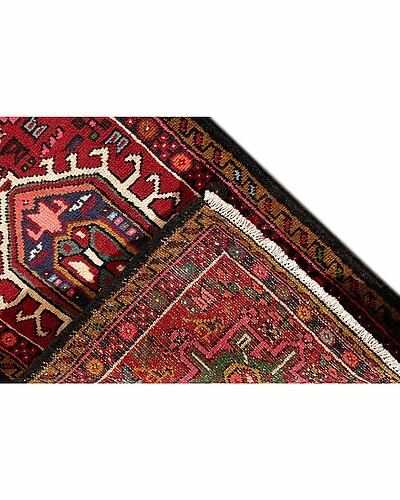 Apadana Vintage Persian Hand-Knotted Wool Rug Home 4 Apadana Vintage Persian Hand-Knotted Wool Rug Home - Image 2