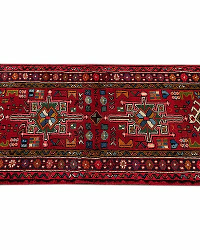 Apadana Vintage Persian Hand-Knotted Wool Rug Home 5 Apadana Vintage Persian Hand-Knotted Wool Rug Home - Image 3
