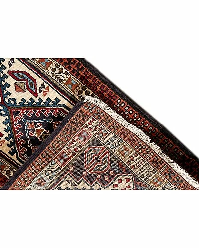 Apadana Vintage Persian Hand-Knotted Wool Rug Home 4 Apadana Vintage Persian Hand-Knotted Wool Rug Home - Image 2