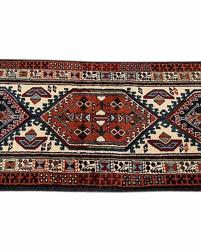 Apadana Vintage Persian Hand-Knotted Wool Rug Home 5 Apadana Vintage Persian Hand-Knotted Wool Rug Home - Image 3