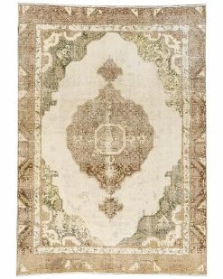 Apadana Vintage Overdyed Hand-Knotted Wool Rug Home
