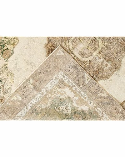 Apadana Vintage Overdyed Hand-Knotted Wool Rug Home 4 Apadana Vintage Overdyed Hand-Knotted Wool Rug Home - Image 2