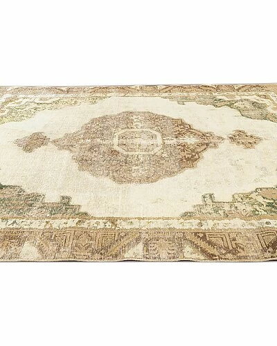 Apadana Vintage Overdyed Hand-Knotted Wool Rug Home 5 Apadana Vintage Overdyed Hand-Knotted Wool Rug Home - Image 3