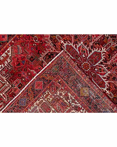 Apadana Vintage Persian Hand-Knotted Wool Rug Home 4 Apadana Vintage Persian Hand-Knotted Wool Rug Home - Image 2