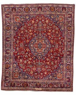 Apadana Vintage Persian Hand-Knotted Wool Rug Home