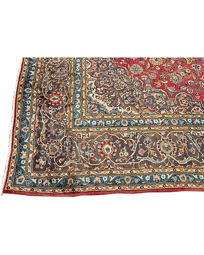 Apadana Vintage Persian Hand-Knotted Wool Rug Home 5 Apadana Vintage Persian Hand-Knotted Wool Rug Home - Image 3