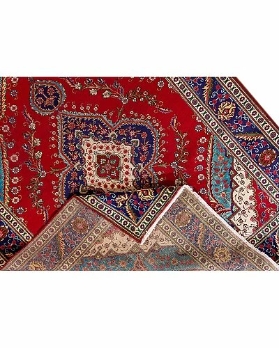 Apadana Vintage Persian Hand-Knotted Wool Rug Home 4 Apadana Vintage Persian Hand-Knotted Wool Rug Home - Image 2