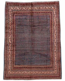 Apadana Vintage Persian Hand-Knotted Wool Rug Home