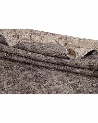 Apadana Vintage Distressed Hand-Knotted Wool Rug Home 4 Apadana Vintage Distressed Hand-Knotted Wool Rug Home - Image 2