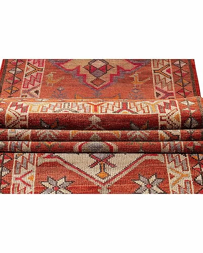 Apadana Late 21st Century Anatolian Hand-Knotted Wool Rug Home 4 Apadana Late 21st Century Anatolian Hand-Knotted Wool Rug Home - Image 2