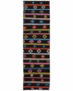 Apadana Mid-20th Century Kilim Hand-Woven Wool Rug Home