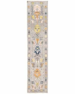 Apadana 21st Century Oushak Hand-Knotted Wool Rug Home