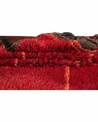 Apadana Vintage Moroccan Hand-Knotted Wool Rug Home 4 Apadana Vintage Moroccan Hand-Knotted Wool Rug Home - Image 2