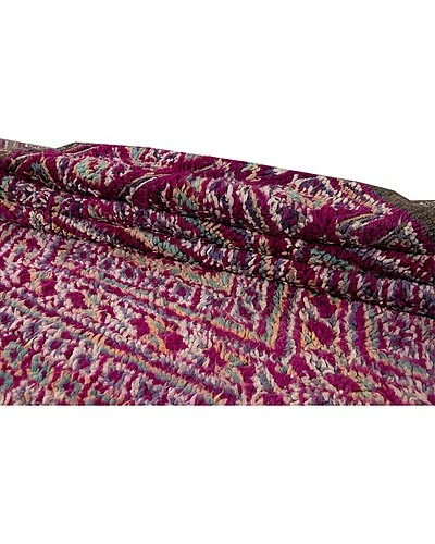 Apadana Mid-20th Century Moroccan Hand-Knotted Wool Rug Home 4 Apadana Mid-20th Century Moroccan Hand-Knotted Wool Rug Home - Image 2