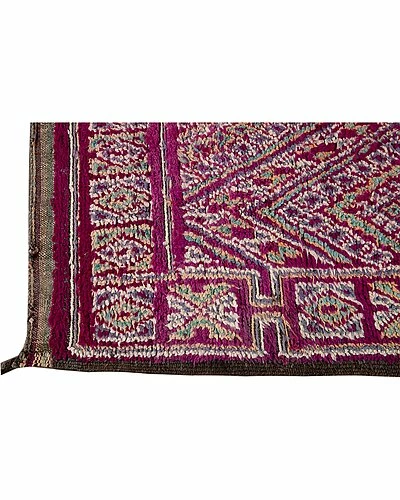 Apadana Mid-20th Century Moroccan Hand-Knotted Wool Rug Home 5 Apadana Mid-20th Century Moroccan Hand-Knotted Wool Rug Home - Image 3