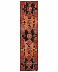 Apadana Geometric Turkish Hand-Knotted Wool Rug Home