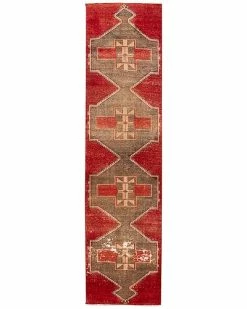 Apadana Geometric Turkish Hand-Knotted Wool Rug Home