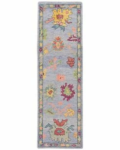 Apadana Modern Floral Hand-Knotted Wool Rug Home